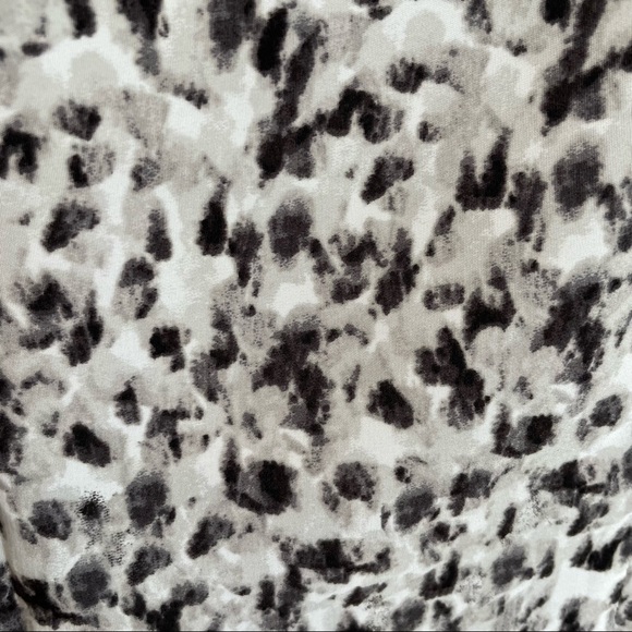 Loft Gray Black, and White A-line Cocktail Dress, sz 2. - Picture 5 of 8